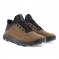 ECCO Wanderschuhe MX Low (Nubukleder, strapazierfähige Sohle, sockenartige Konstruktion) braun Herren